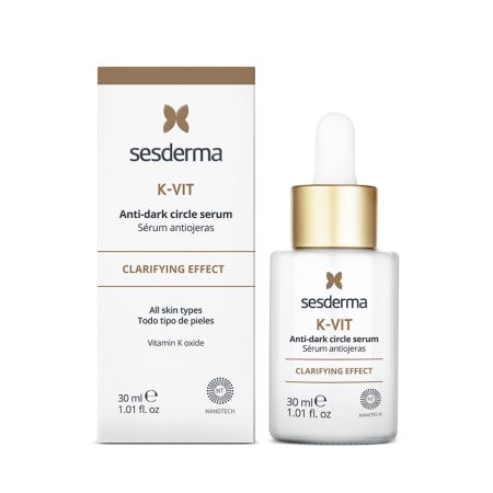 Ser anticearcan cu efect de luminozitate si netezire K-Vit, 30 ml, Sesderma