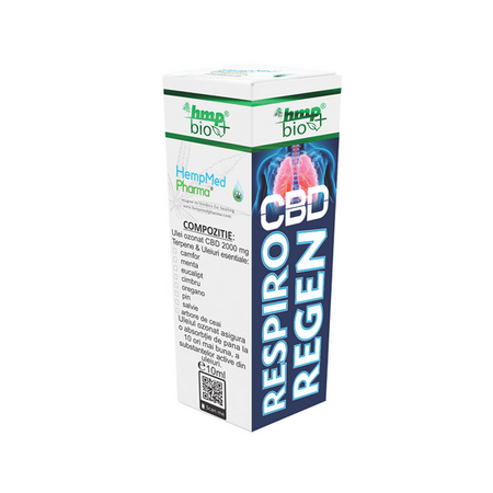 Ulei ozonat CBD Respiro Regen, 10 ml