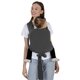 Sistem de purtare pentru copii wrap elastic, + 0 luni, Grey, SeviBebe 786504