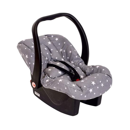 Husa de protectie cu reductor pentru scoica auto Grey Stars