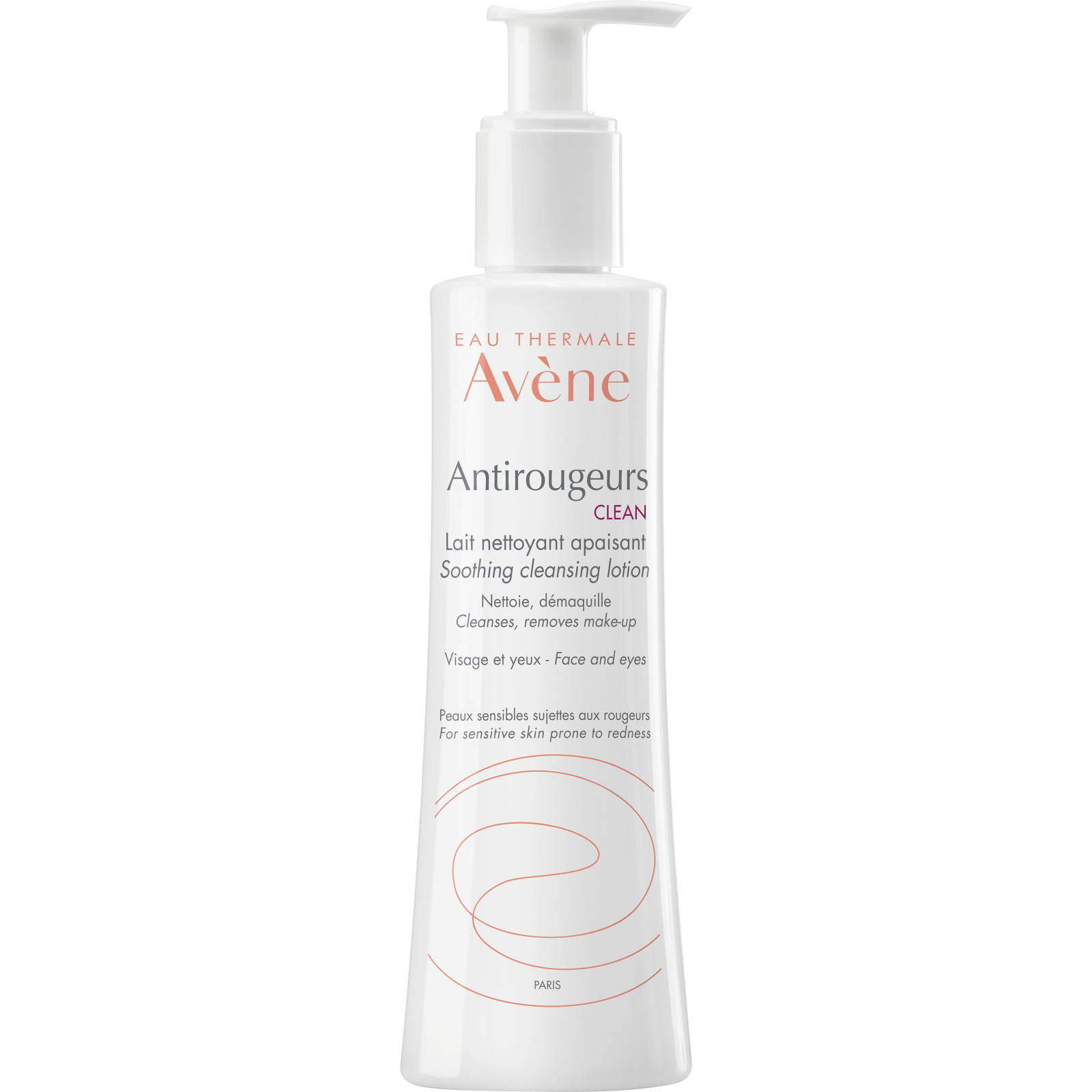 Lapte demachiant anti-roseata, 200 ml, Avene