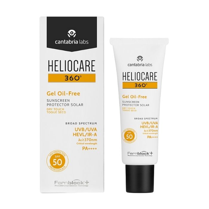 Gel cu textura neuleioasa pentru protectie solara SPF50 Heliocare 360º, 50 ml, Cantabria