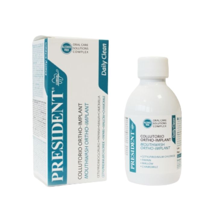 Apa de gura Ortho Implant, 200 ml, President