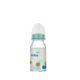 Biberon din sticla decorat, 0-24 luni, 120 ml, BabyNova 741659