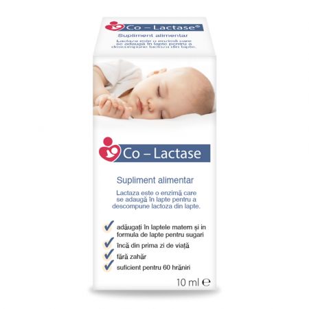 Picaturi pentru sugari Co-Lactase, 10 ml, Maxima Healthcare 588223