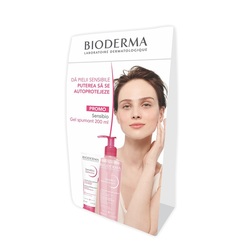 Pachet Crema pentru calmare intensiva, 40 ml si Gel Spumant, 200 ml Sensibio, Bioderma