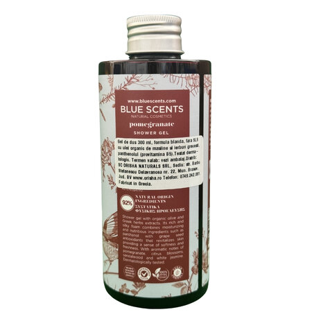 Gel de dus Pomegranate, 300 ml, Blue Scents 777609