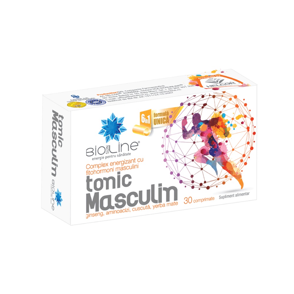 Tonic masculin, 30 tablete, BioSunLine