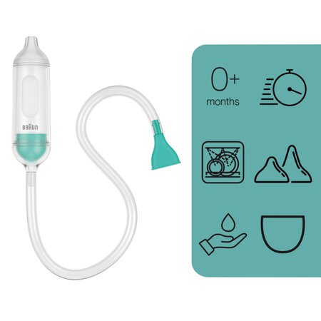 Aspirator nazal manual, +0 luni, BNA100, Braun 683895