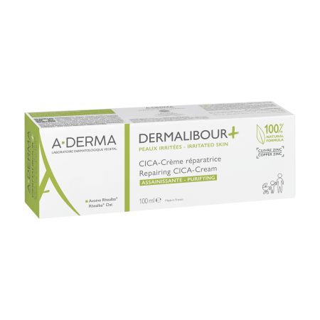 Crema reparatoare pentru piele iritata Dermalibour+, 100 ml, A-Derma 605968