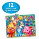 Primul meu puzzle de podea, Animale in jungla, +2 ani, The Learning Journey 507368