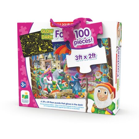 Puzzle care straluceste in intuneric, Fantezie, +3 ani, The Learning Journey 507378