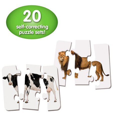 Puzzle Potriveste corpul animalelor, +3, The Learning Journey 507480