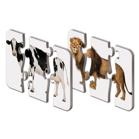Puzzle Potriveste corpul animalelor