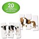 Puzzle Potriveste corpul animalelor, +3, The Learning Journey 507480