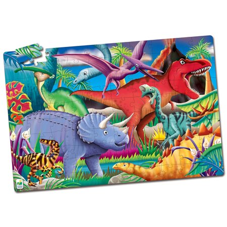 Puzzle care straluceste in intuneric, Dinozauri