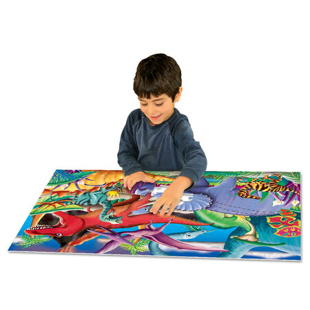 Puzzle care straluceste in intuneric, Dinozaurii, The Learning Journey 507470