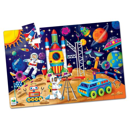 Puzzle mare de podea, In spatiu, + 3 ani, The Learning Journey 507493