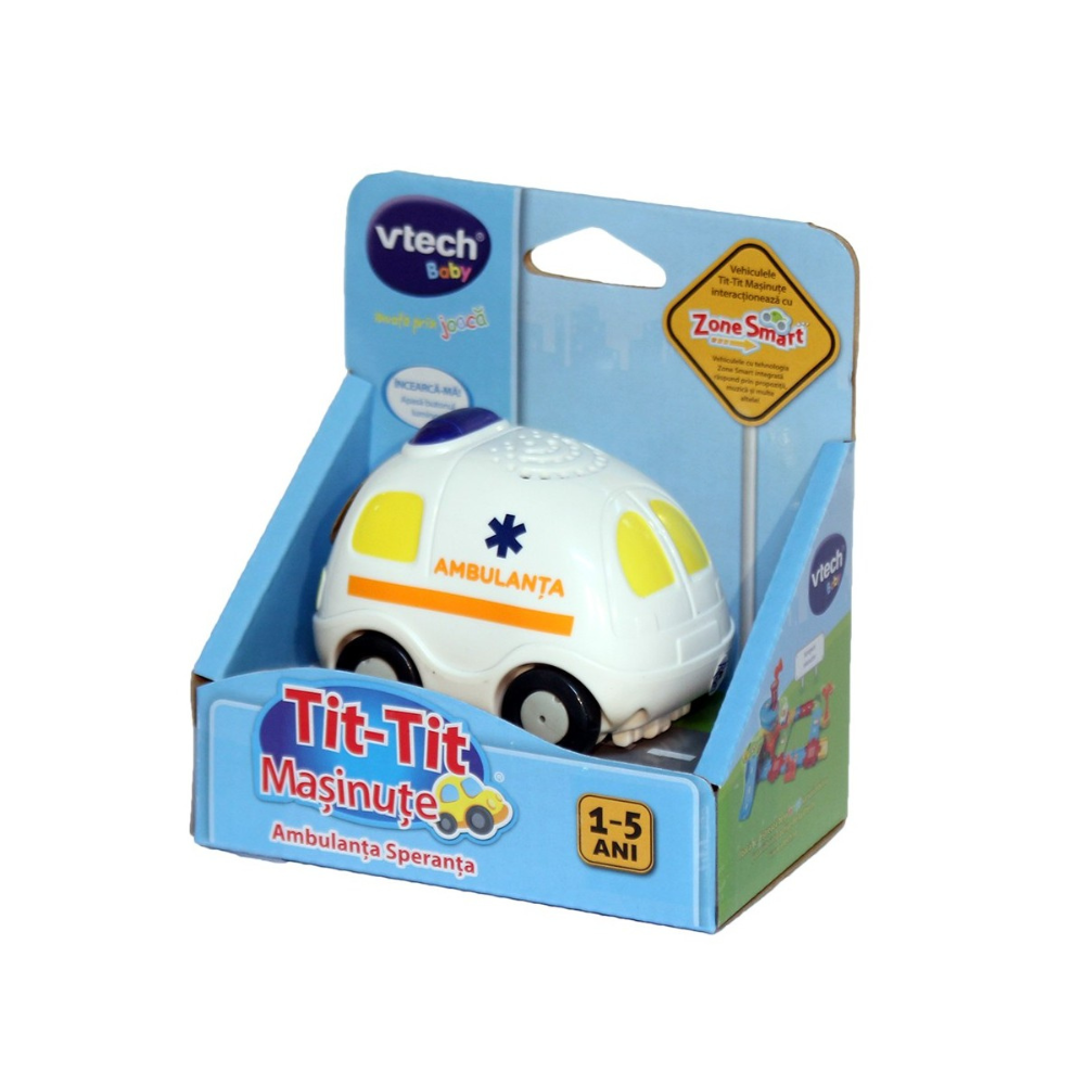 Ambulanta Speranta, 1-5 ani, Vtech Tit-Tit Masinute