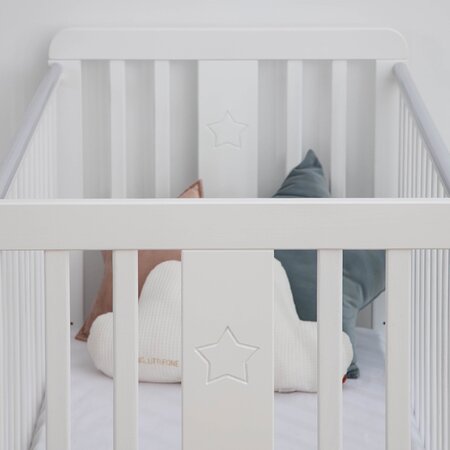 Patut din lemn Star, White, Woodies 507655