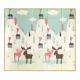 Covoras de joaca termoizolant cu doua fete Play Deer, 197 x 177 cm, Milly Mally 744790