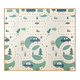 Covoras de joaca termoizolant cu doua fete Play Deer, 197 x 177 cm, Milly Mally 744796