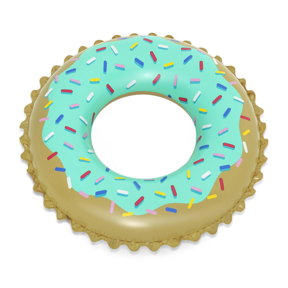 Colac de inot gonflabil, 91 cm, +10 ani, gogoasa Donut, Bestway