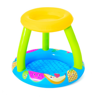 Piscina gonflabila cu palasolar UV pentru copii, 94x89x79 cm, Fruit, +2 ani, Bestway