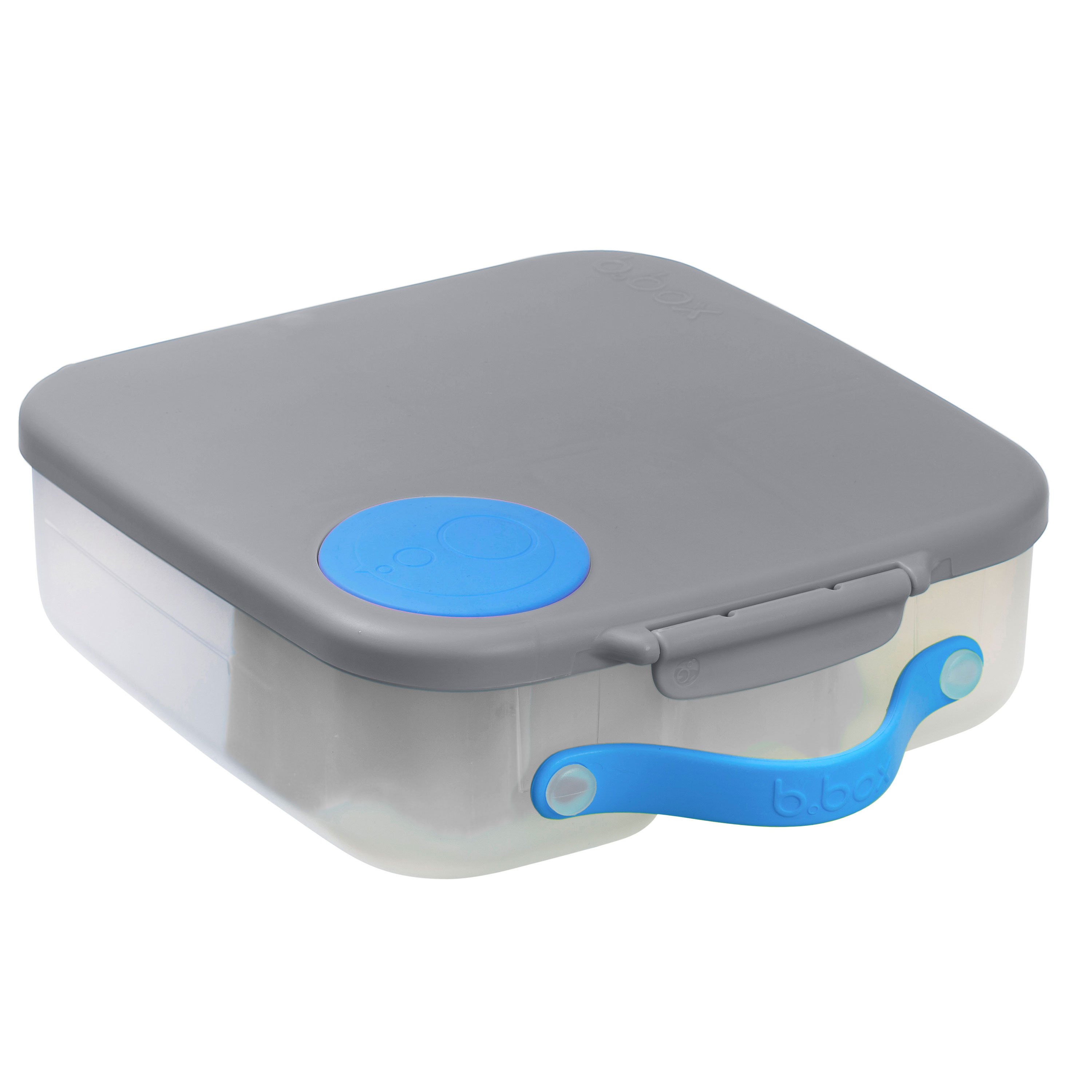 Caserola compartimentata LunchBox, Gri cu Albastru, 1 L, Bbox