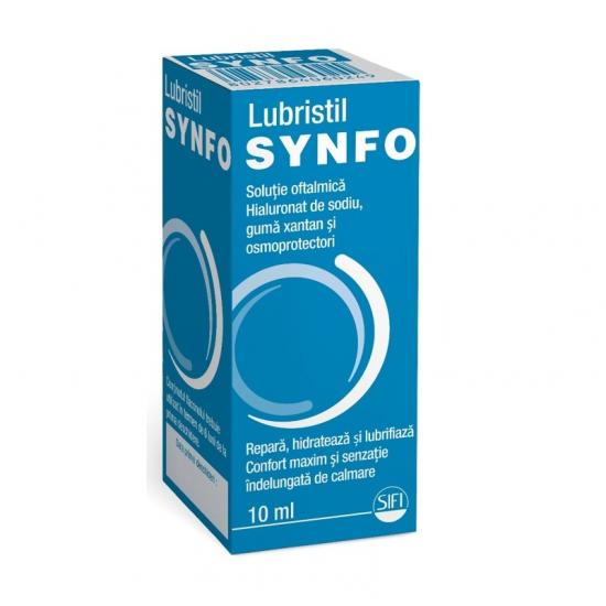 Solutie oftalmica Lubristil Synfo, 10 ml