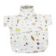 Poncho cu gluga muselina imprimata, 2-3 ani, Inghetata, Baltic Bebe 507858