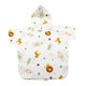 Poncho cu gluga muselina imprimata, Tigru, 1-2 ani, Baltic Bebe 507870