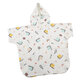 Poncho cu gluga muselina imprimata, Melc, 2-3 ani, Baltic Bebe 507959
