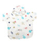 Poncho cu gluga muselina imprimata, Sailor, 2-3 ani, Baltic Bebe 507978