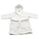 Halat de baie Premium, Alb, 2-3 ani, Baltic Bebe 508001