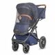 Carucior Modular 3 in 1 pentru copii Nessia, Navy Blue, Coccolle 508113