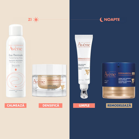 Crema de noapte intensiva pentru conturul fetei DermAbsolu, 40 ml, Avene 707324