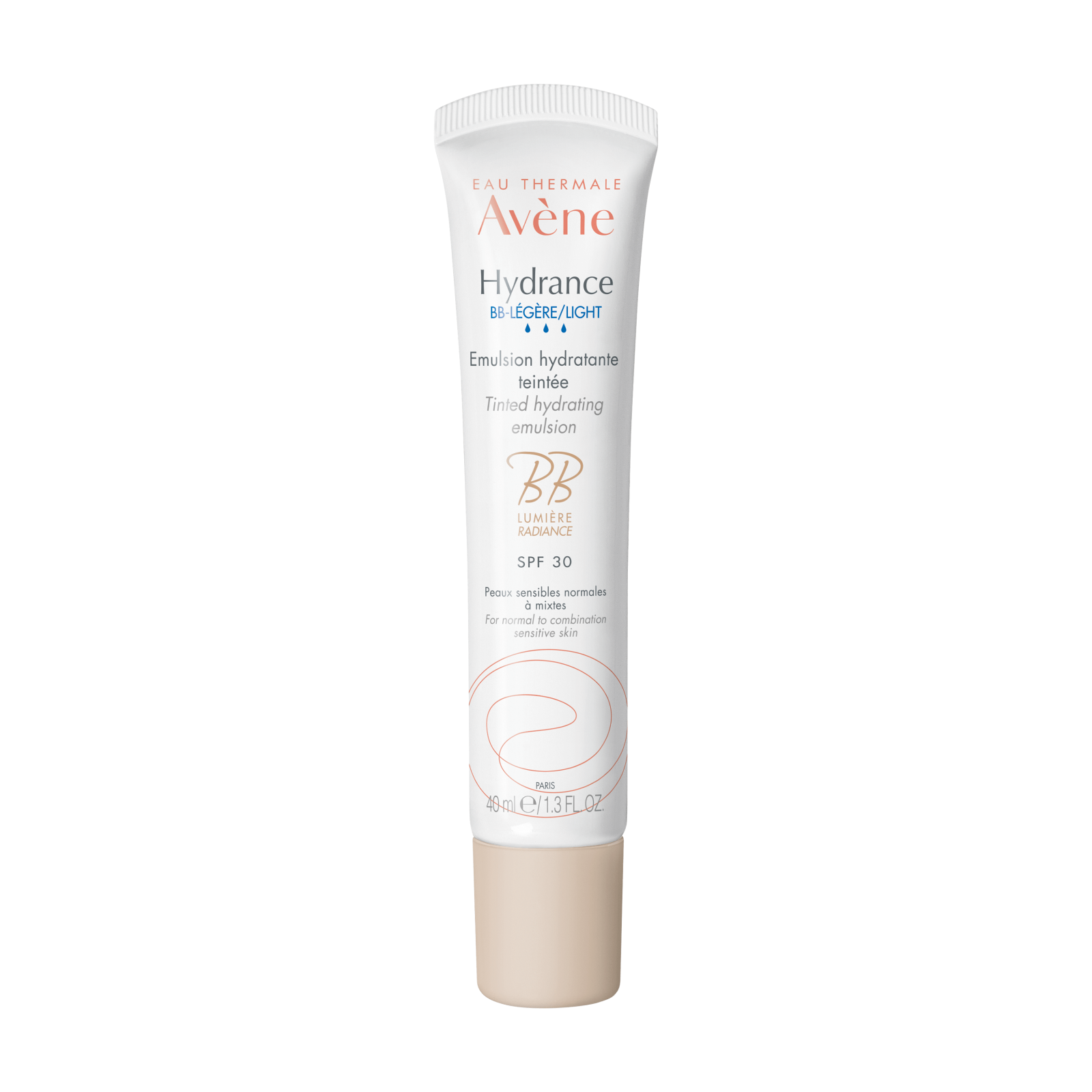 Crema BB cu SPF 30 Hydrance Legere, 40 ml, Avene