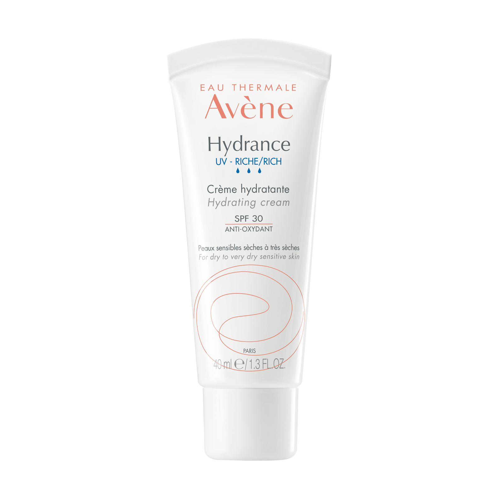 Crema hidratanta SPF 30 Hydrance Riche, 40 ml, Avene