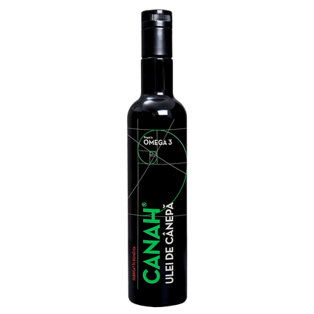 Ulei de canepa, 500 ml, Canah