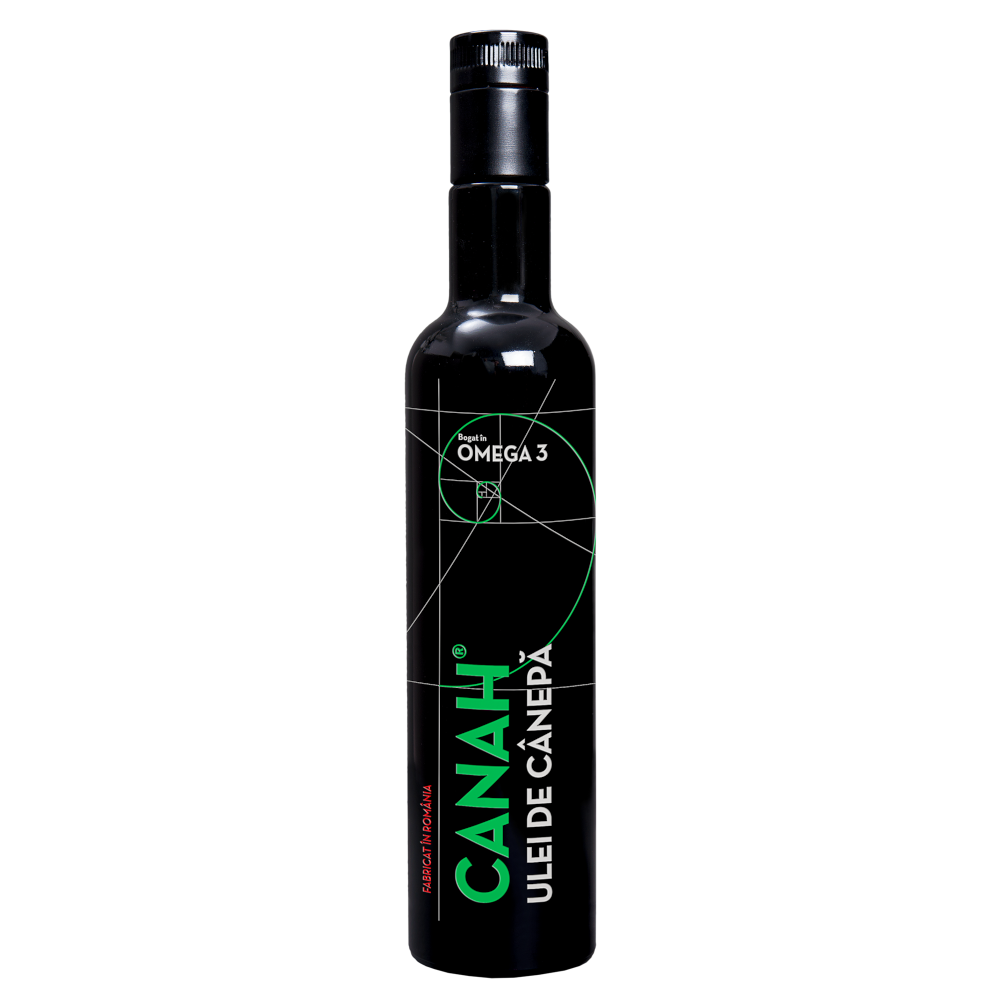 Ulei de canepa, 500 ml, Canah