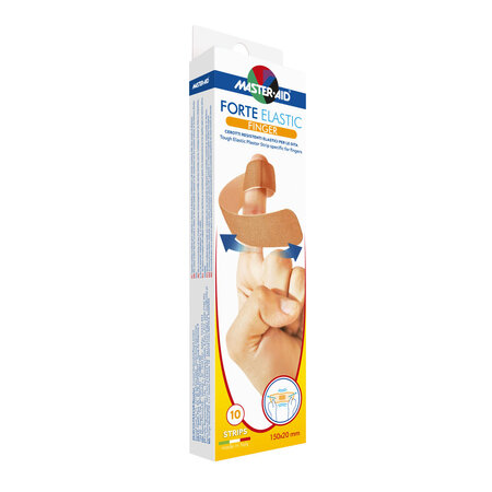 Plasturi elastici ultra rezistenti pentru deget Forte Elastic Master-Aid
