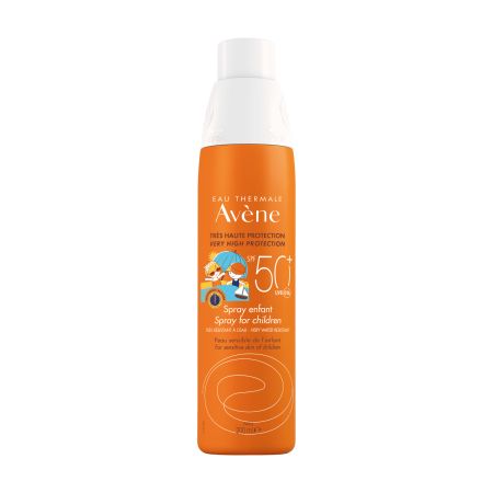 Spray protectie solara pentru copii cu SPF50+