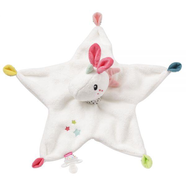 Jucarie doudou din plus Unicorn, +0 luni, Fehn