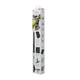 Umbreluta carucior bebelusi ajustabila cu protectie solara UV 50+, ShineSafe Black, Reer 699465