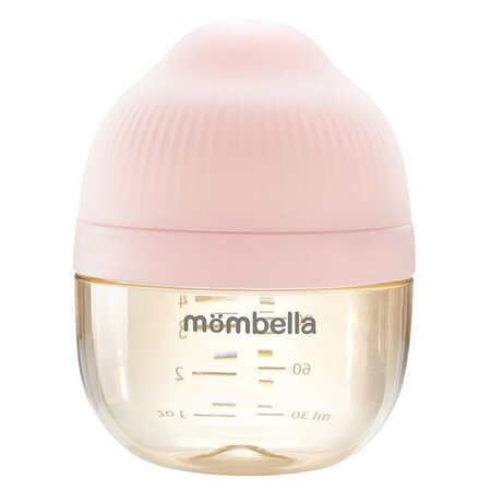 Biberon Anticolici Breast-Like, PPSU, Old Roze, 120 ml, Mombella 508848