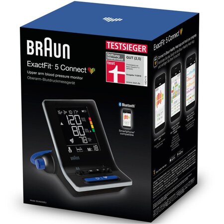 Tensiometru de brat  cu bluetooth ExactFit 5 Connect, BUA6520, Braun 683947