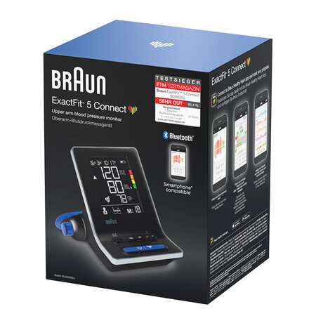 Tensiometru de brat  cu bluetooth ExactFit 5 Connect, BUA6520, Braun 683945