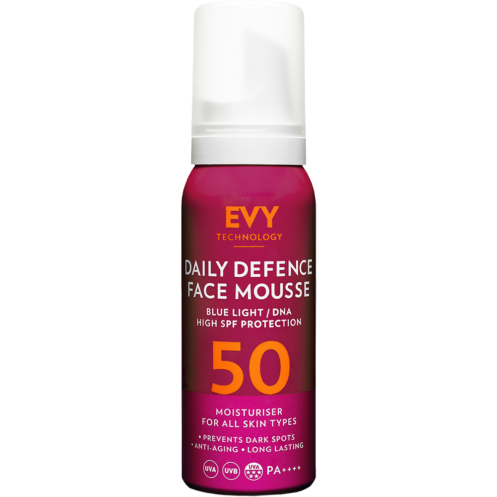 Spuma de fata SPF 50 Daily Defence, 75 ml, Evy Technology