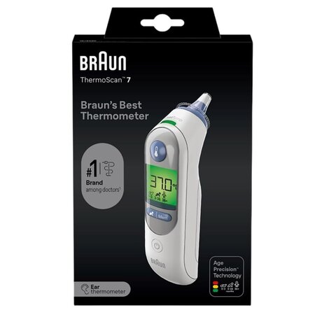 Termometru auricular cu Age Precision, IRT6520, Braun 684008